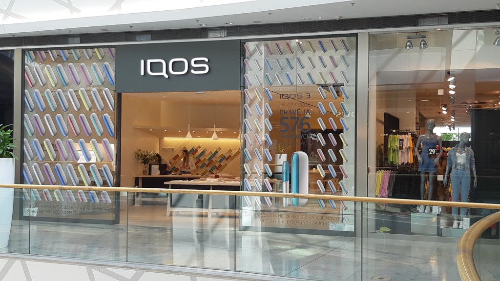IQOS Eurovea (foto: JK)
